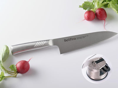 【Belfina】女性の手に馴染む日本製シェフナイフ ＆【KLEVA】クレバーシャーププロセット