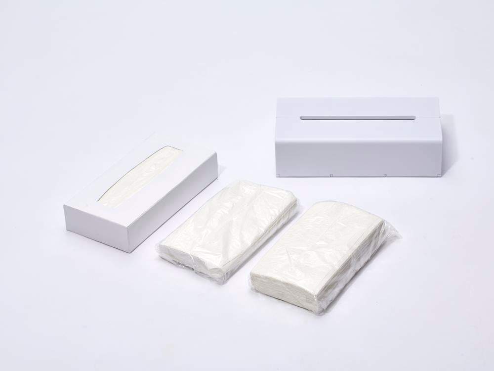 ideacoブランドの壁掛けティッシュケース