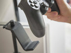 YAMAZAKI製銀色ゲームコントローラー収納ラック