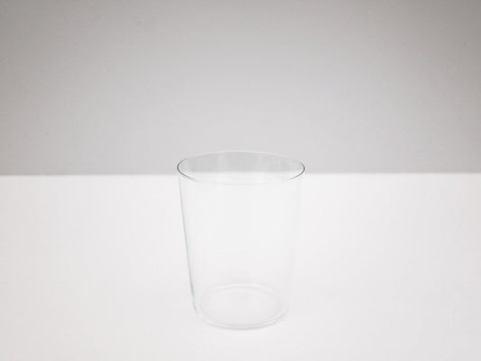 木村硝子店のソバタンブラー、透明なソーダガラス製で容量500ccのハイボールグラス