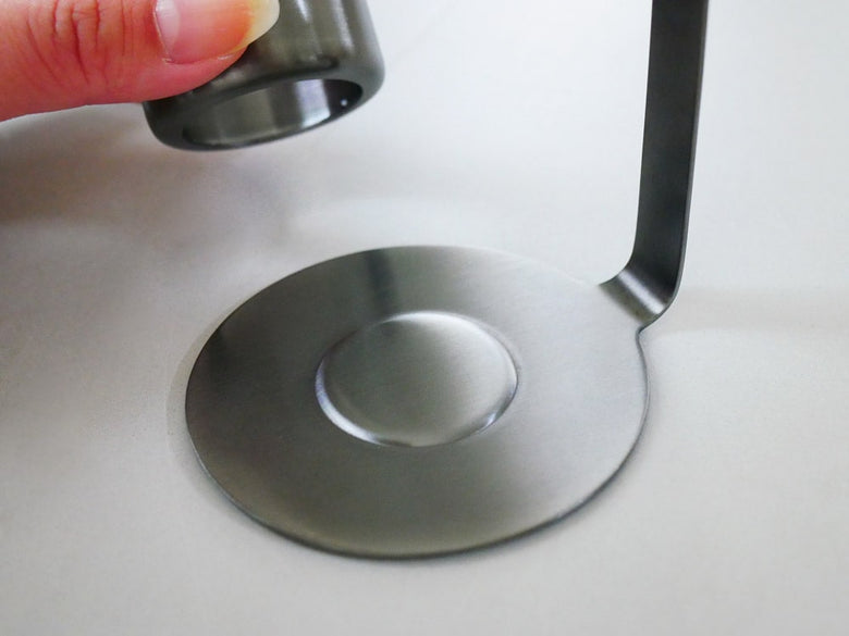 KINTOのアロマオイルウォーマーとガラスカップ