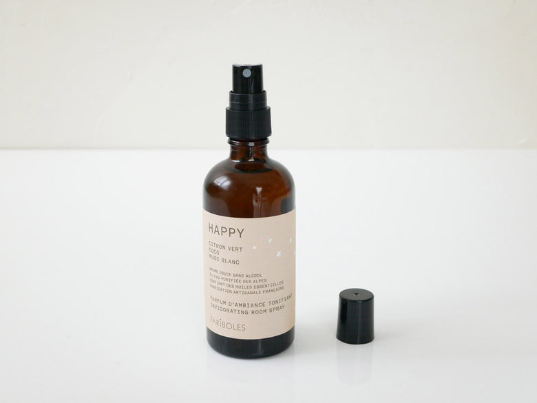 FARIBOLESバランシングルームミスト100mlのガラスボトル