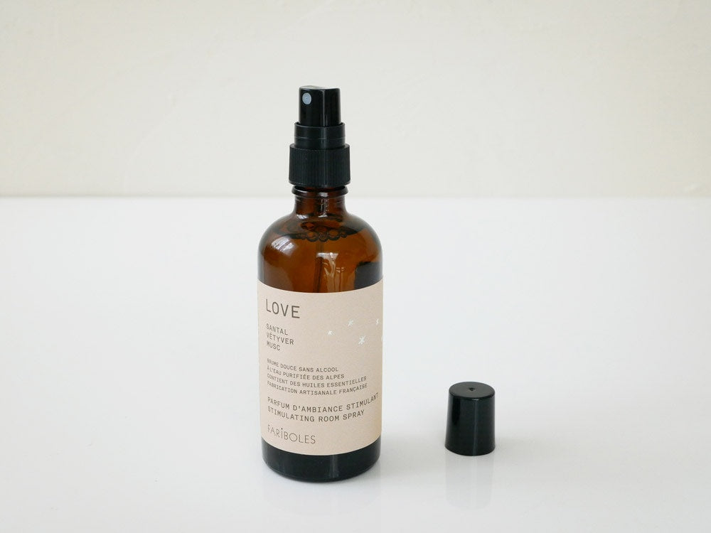 FARIBOLES バランシングルームミスト 100ml ガラスボトル