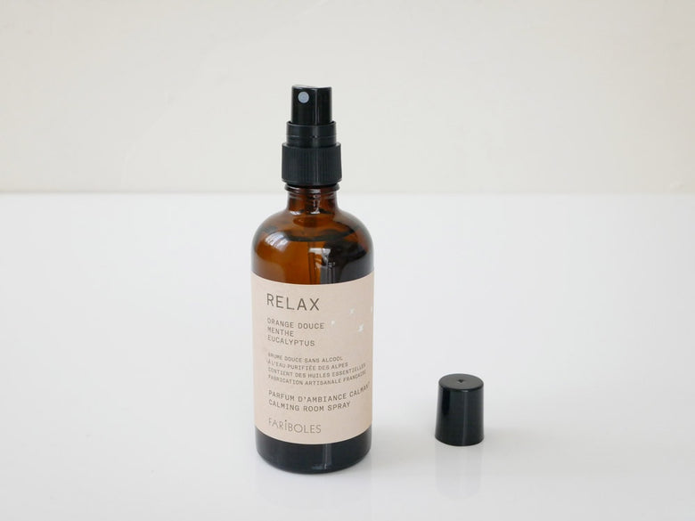 FARIBOLESバランシングルームミスト100mlのガラスボトル