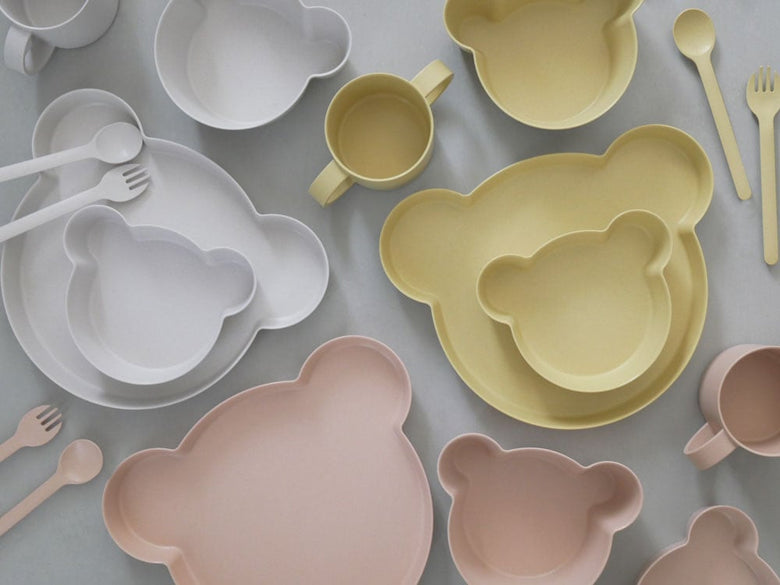 タックのビオキッズ用スプーンとフォークセット