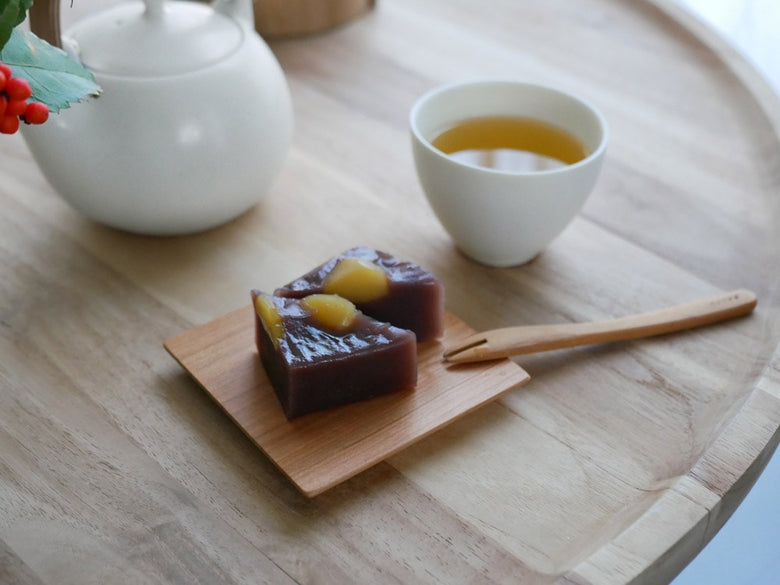 岐阜県産山桜を使用した木製茶敷