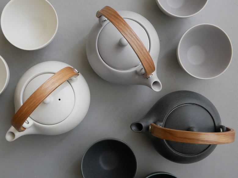 SALIUサリュー結YUI白磁湯呑み120ml