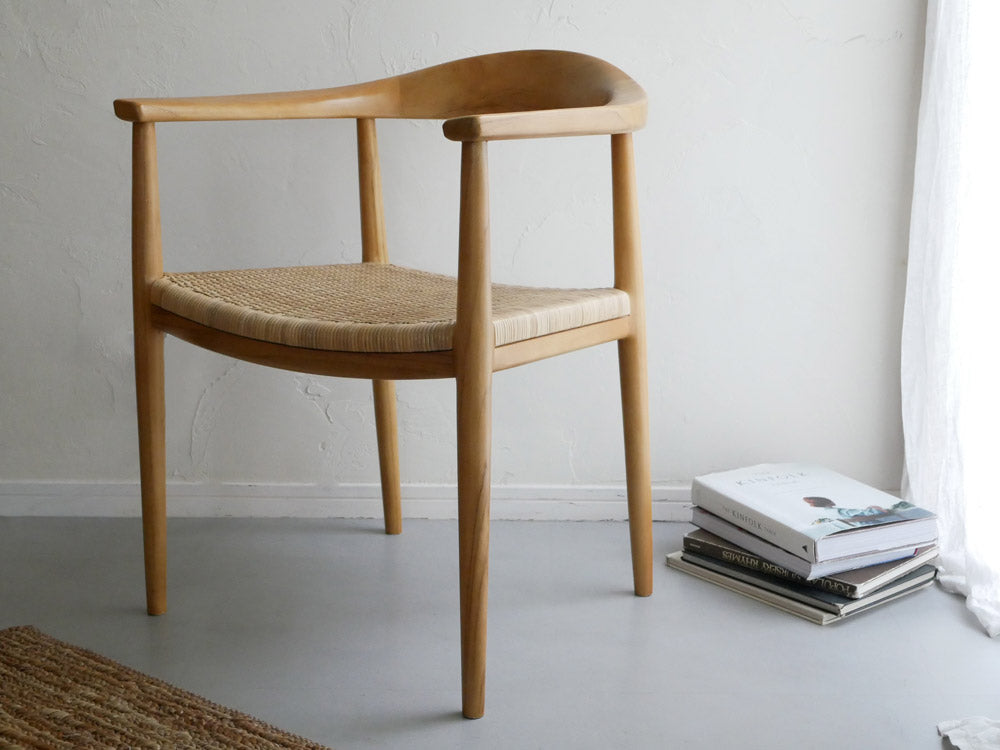 サンフラワーラタン　ダイニングチェア⑤専用クッション付き Sunflower Rattan/サンフラワーラタン】IDENTITY チーク ダイニング