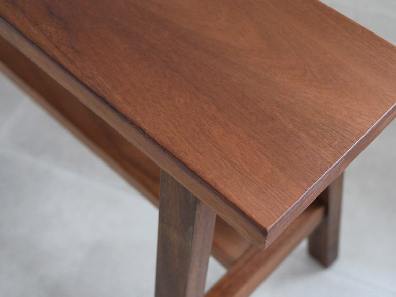 a.depecheのアカシア無垢材ベンチ