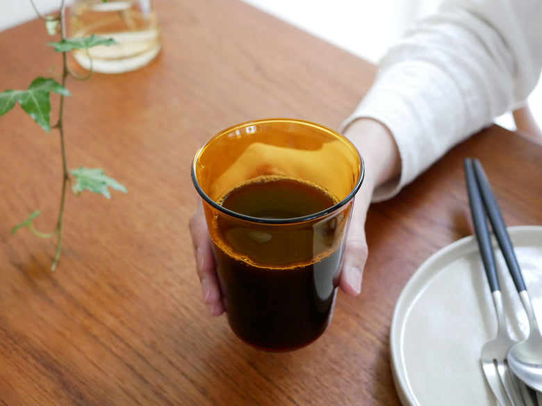 KINTO キントー CAST AMBER ガラスグラス