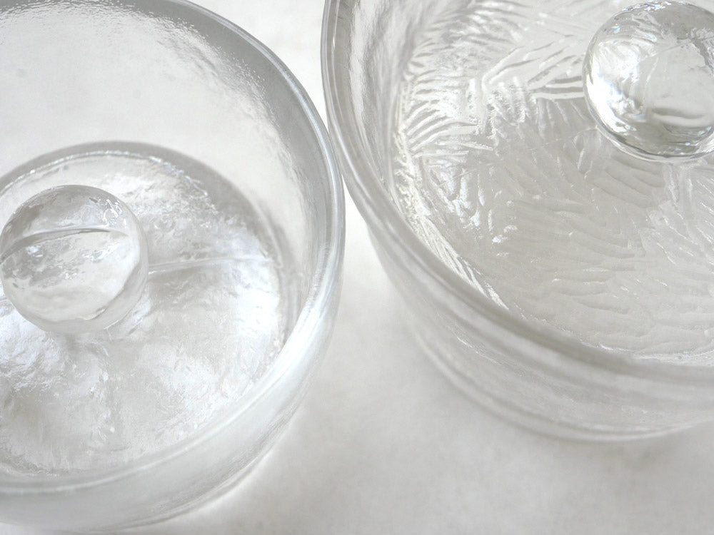 KINTOのソーダガラス製浅漬け鉢