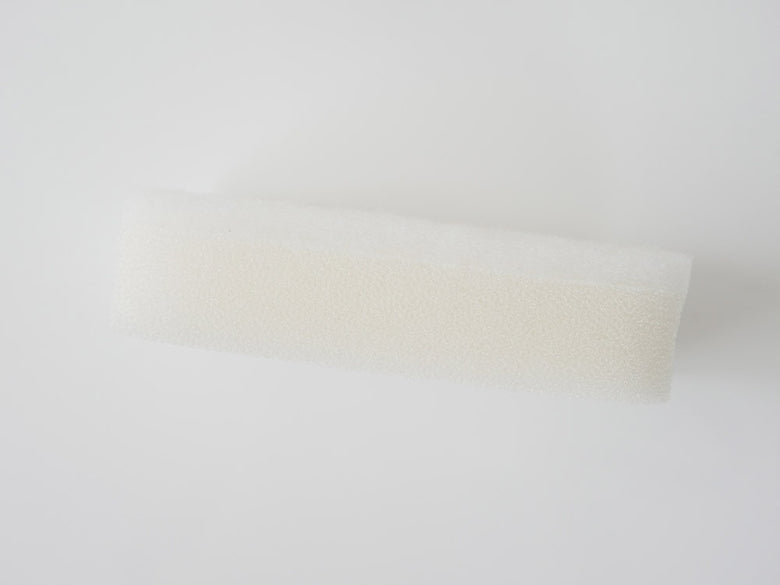 白い柄付きお風呂用プラスチックスポンジ