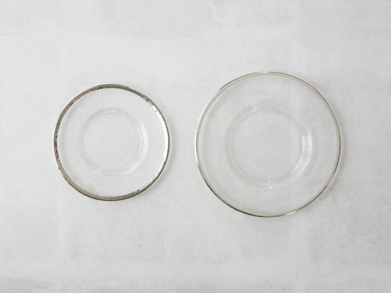 ダルトンのグラステーブルウェアオーボプレート22cm