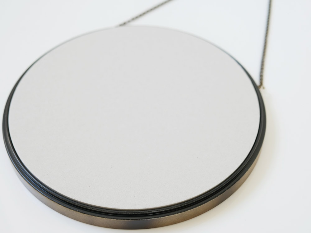 SO-Q STYLEのシルバーハンギングミラー