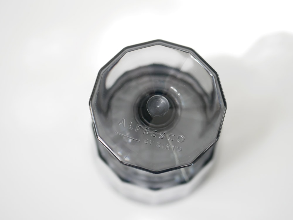 キントー ALFRESCO ワイングラス 透明プラスチック製