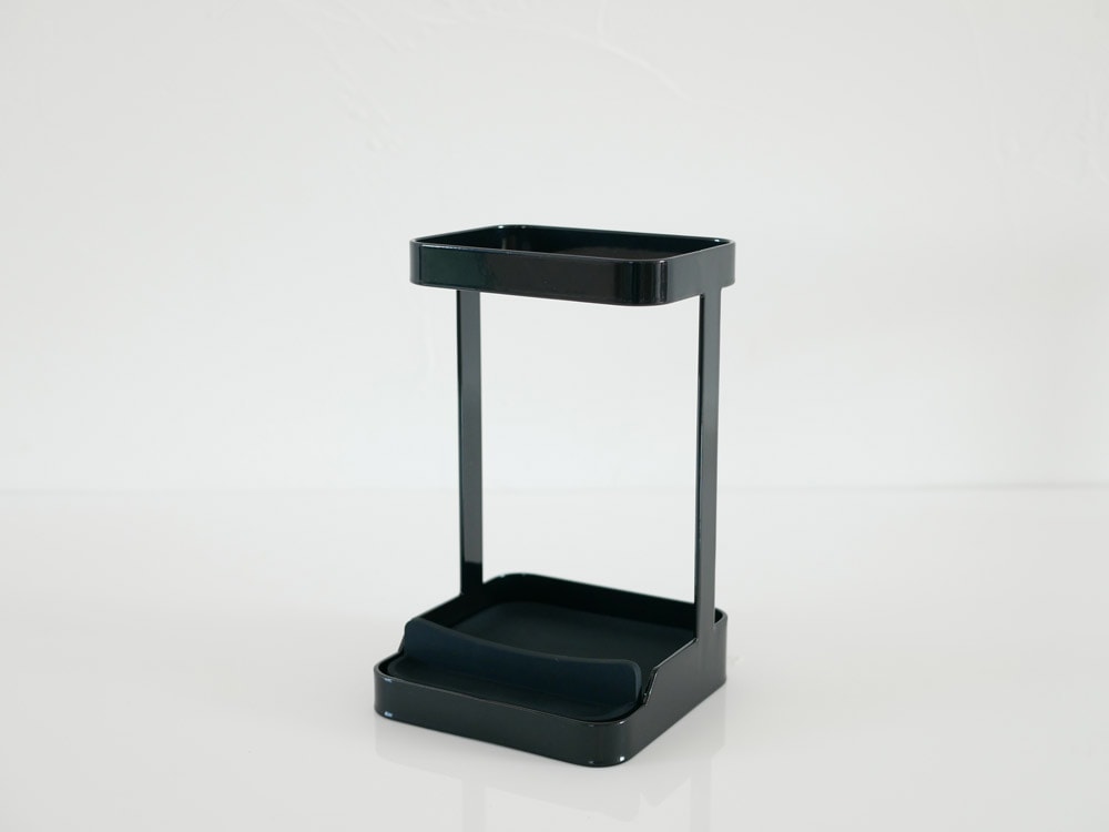 YAMAZAKIタワー耐熱トレー付きヘアアイロンスタンド