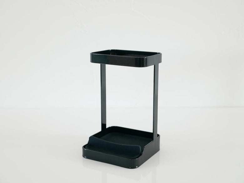 YAMAZAKIタワー耐熱トレー付きヘアアイロンスタンド