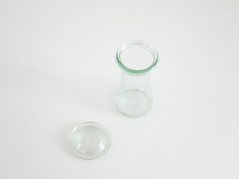 WECK（ウェック）のデリカテッセンガラス瓶と蓋セット