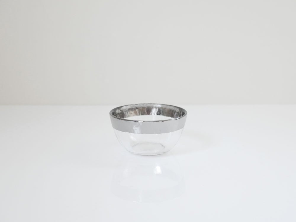 ダルトン製のソーダガラスオーボボウル