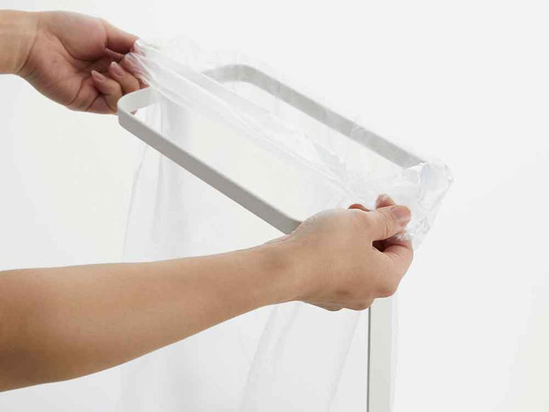 LUCEのスチール分別ゴミ袋ホルダー