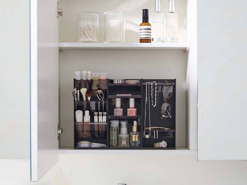 コスメ用タワー4段収納ケース