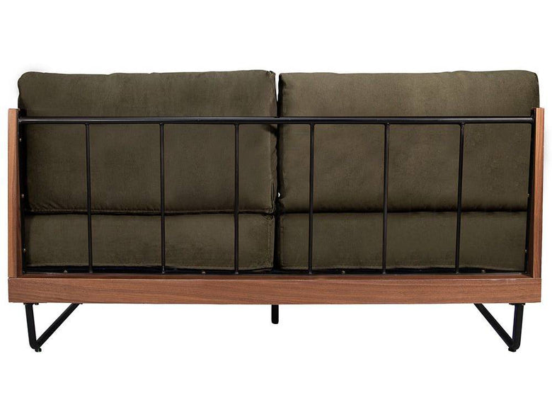 ブラウンレザーのデイベッド