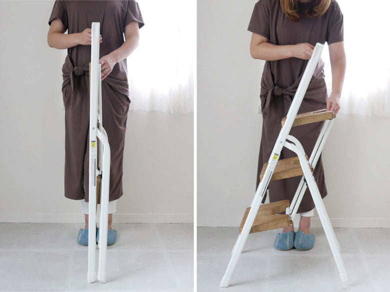 CB JAPAN フォールディングステップ3段 黒色