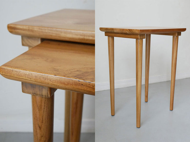 Comore Sunブランドのチークネストテーブル