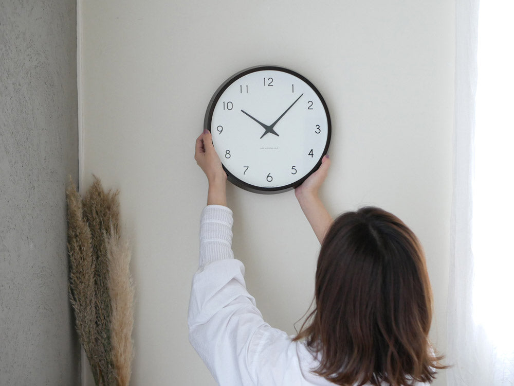 レムノスキャンパーヌ木製電波時計