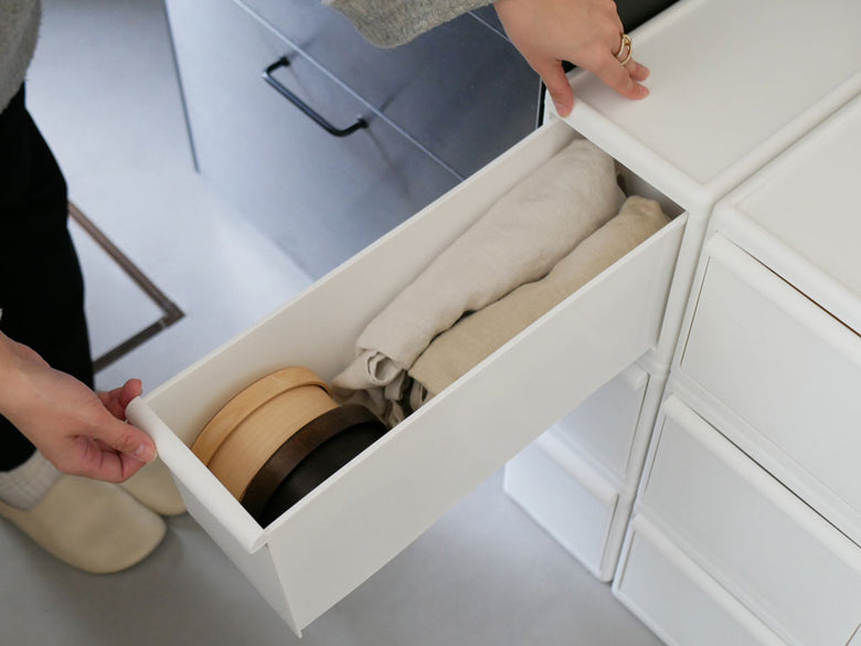 ライクイットのオールホワイト収納ケース