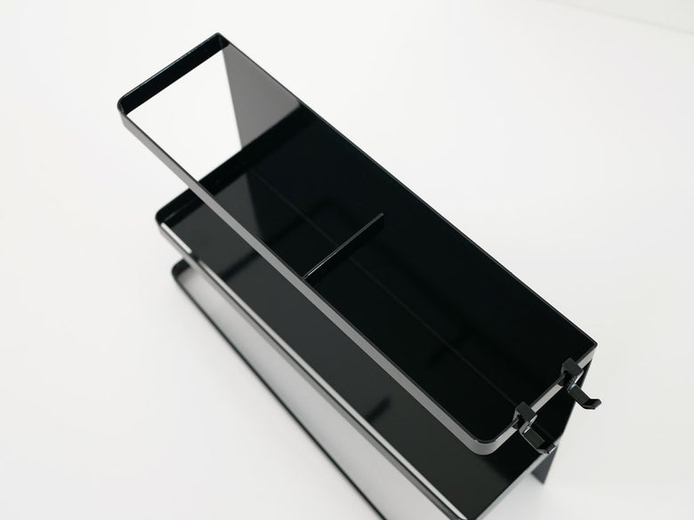 スチール製マグネットキッチンペーパー＆ラップホルダー