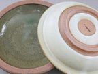 アデペシュの手作り陶器プレート、180mmと225mmサイズ
