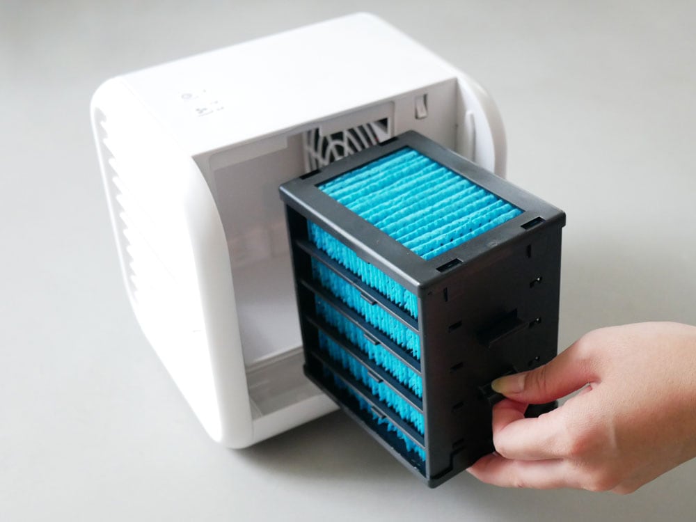 スリーアップの充電式パーソナルクーラー