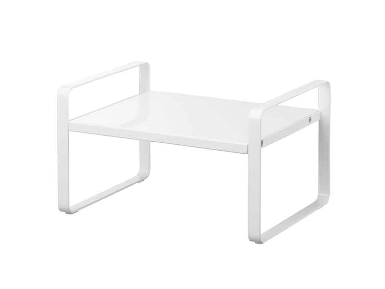 YAMAZAKI/towerの伸縮収納ラック2段、スチール製