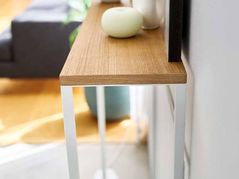 YAMAZAKIタワーの木製コンソールテーブル