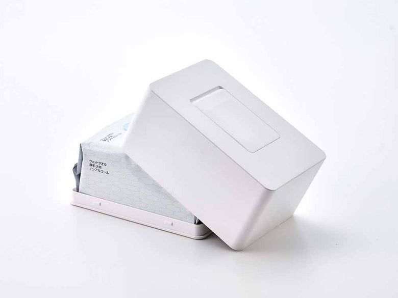 ヤマザキタワーのプラスチック製ウェットシートホルダー