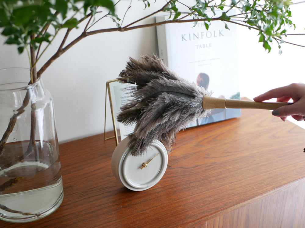 ダルトン製40cmバンブー柄フェザーダスター