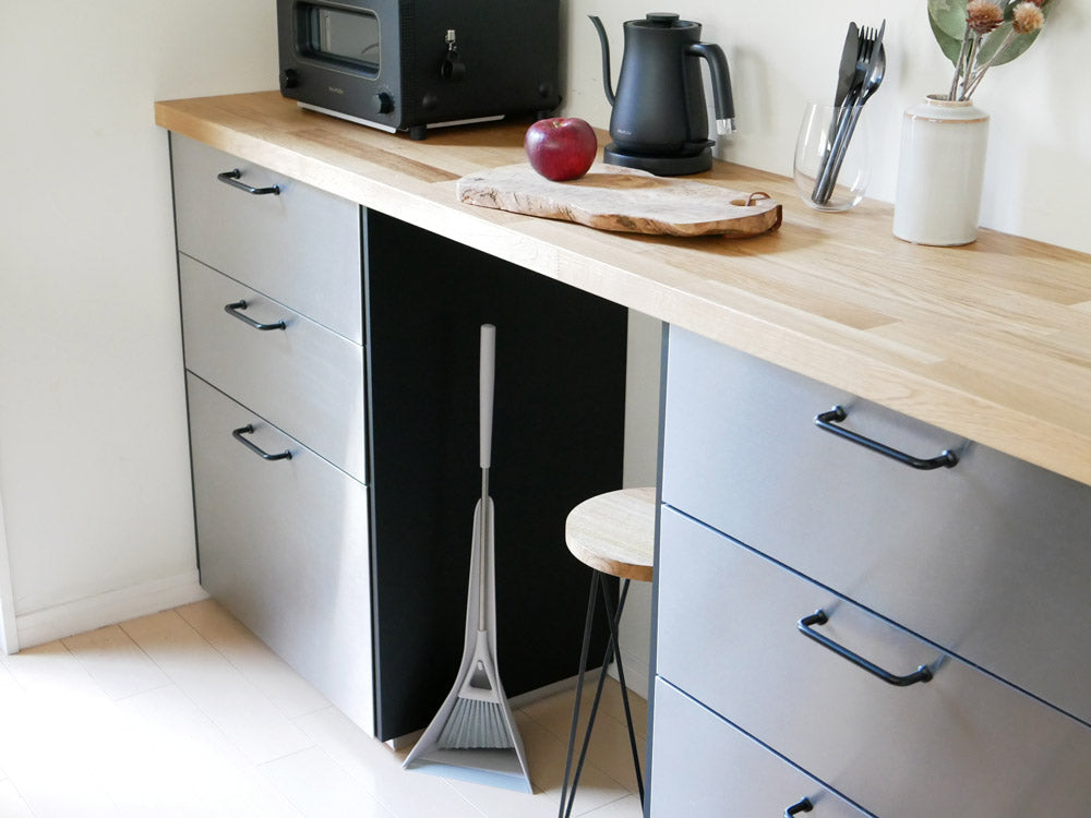 tidyスウィープコンパクトセットのほうきとちりとり