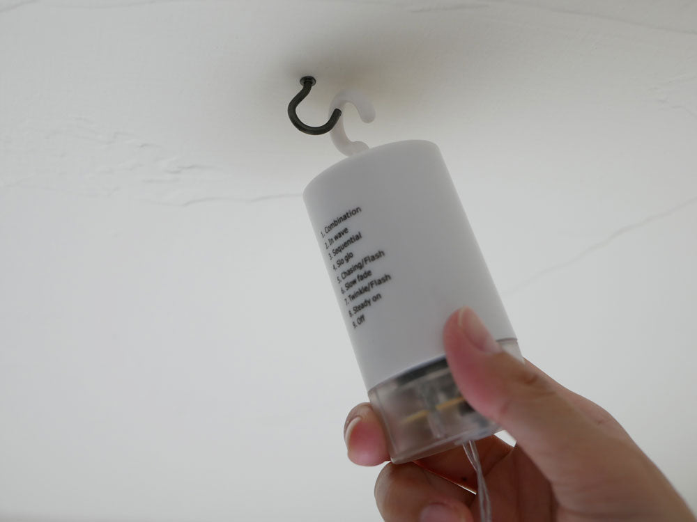 Horn Please MADEのブルーミングLカッパーLEDライトワイヤー。34cmのLED装飾部分と50cmの銅色ワイヤーを使用したデコレーション用照明