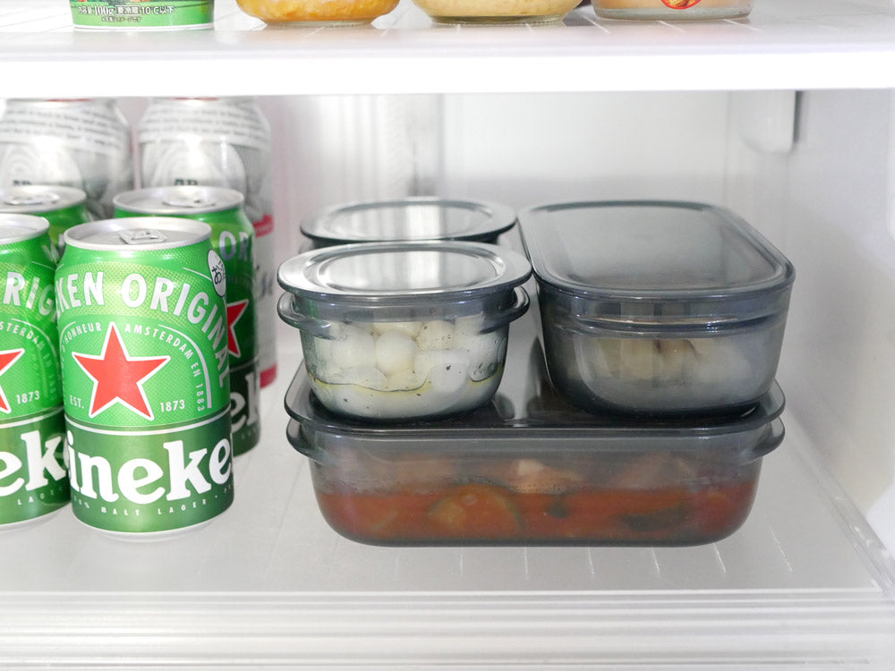 like-itの調理可能な1.2リットル保存容器