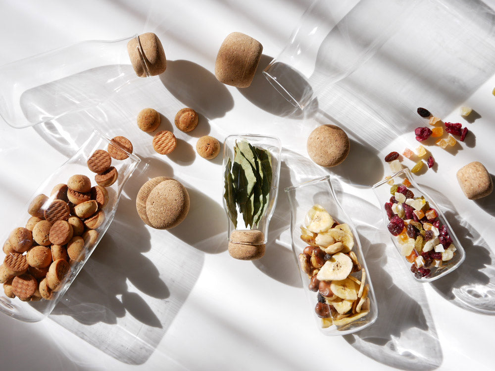 キントー BOTTLITキャニスター、耐熱ガラス製