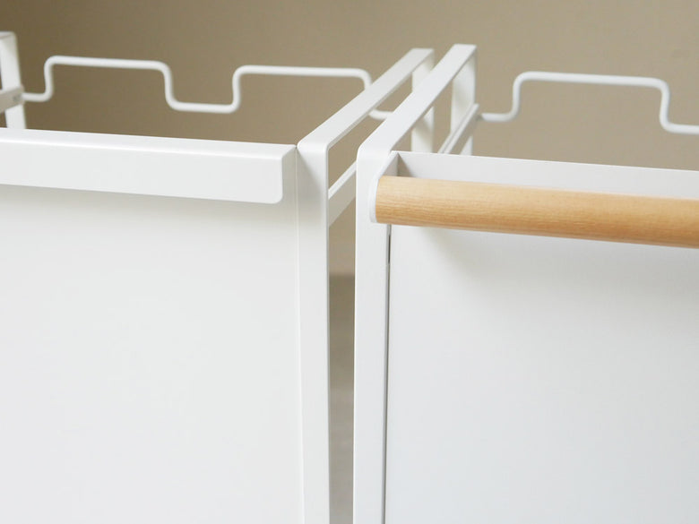 山崎タワー・トスカの目隠し分別ダストワゴン