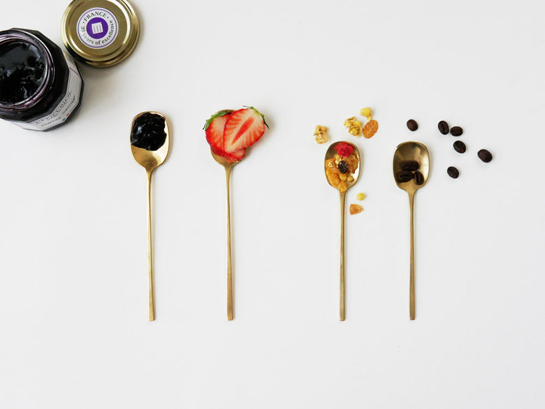 ホーンプリーズブランドの真鍮製ミールスプーン