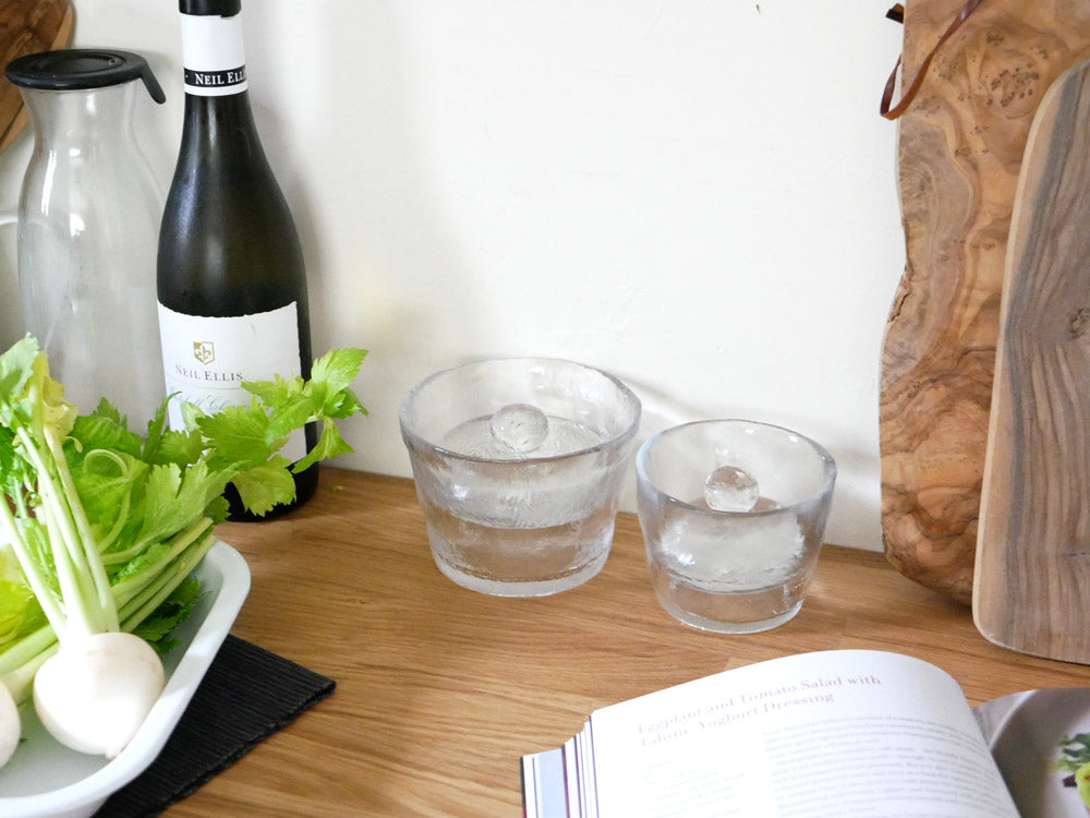 KINTOの浅漬け鉢、ソーダガラス製