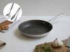 《ノベルティ付》【CORELLE/コレール】こびりつきにくい次世代フライパン（キッチンツール2点セット）