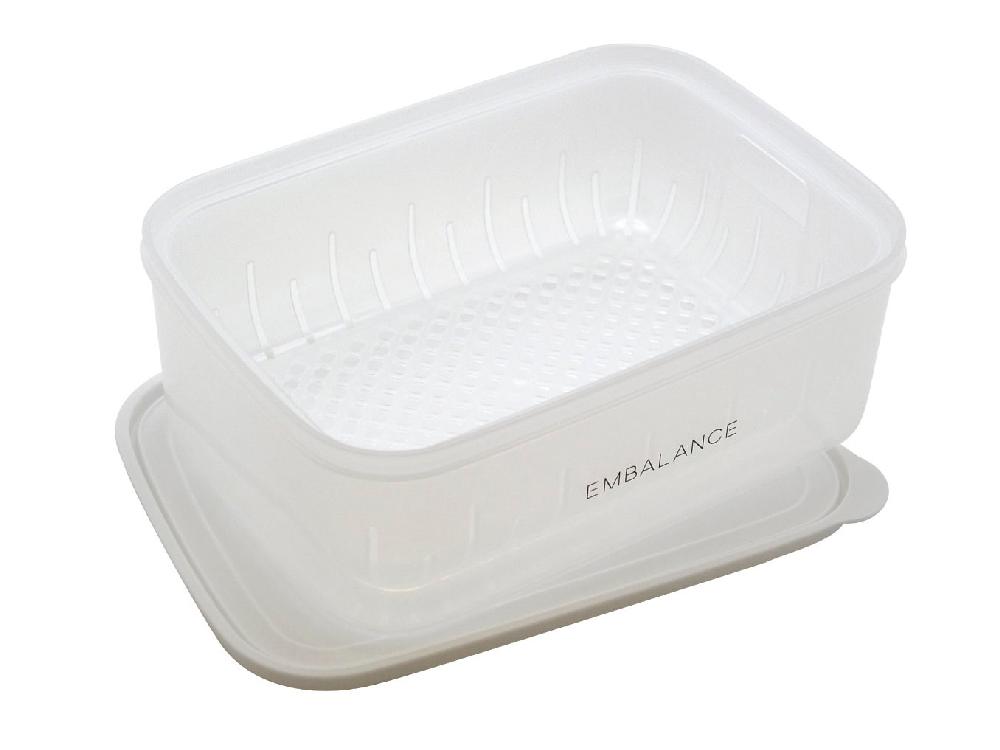 EMBALANCE/エンバランス】食材を美味しく保つ保存容器 レクタングル