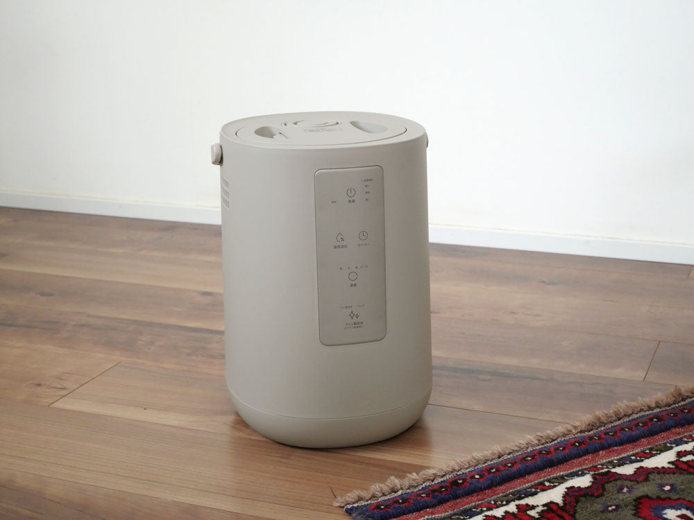 THREEUP/スリーアップ】お部屋になじむスチーム加湿器 スチームポット