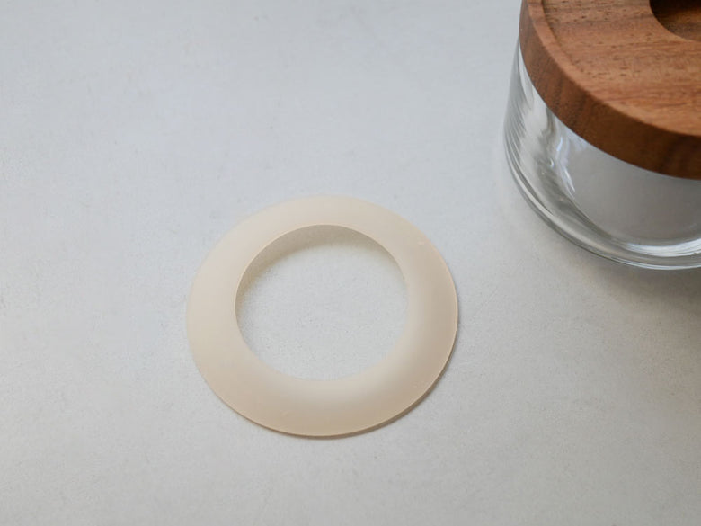 チャバツリー サイノシュア コロンガラスジャーとロータスティーサーバーのオーバル形状セット