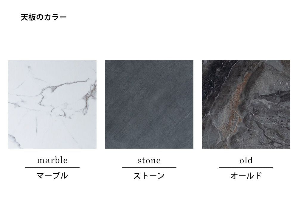シルバーのスチールフレームと大理石模様の天板を備えたPOLポルデスクの画像
