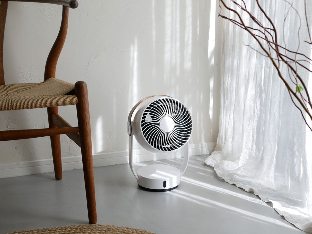 スタドラフォームのLeoサーキュレーター、シルバー色の家庭用小型遠心ファン